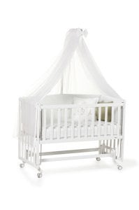 Beyaz 60X120 Karyola Beyaz Motherliness Uyku Seti