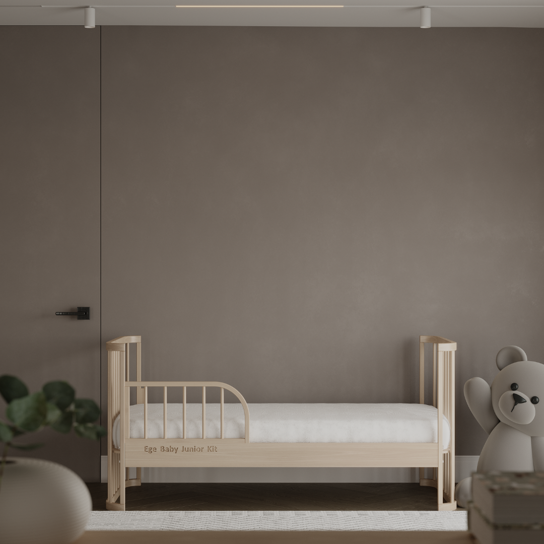 Ege Baby Ahşap Junior Kit Seti (Junior kit + 70 x 50 ek taban + güvenlik paneli)