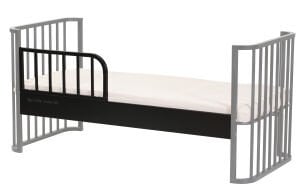 Ege Baby Ahşap Junior Kit Seti (Junior kit + 70 x 50 ek taban + güvenlik paneli) Siyah