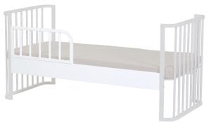 Ege Baby Ahşap Junior Kit Seti (Junior kit + 70 x 50 ek taban + güvenlik paneli) Beyaz