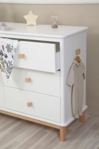 Nordix Şifonyer I Beyaz- Kayın