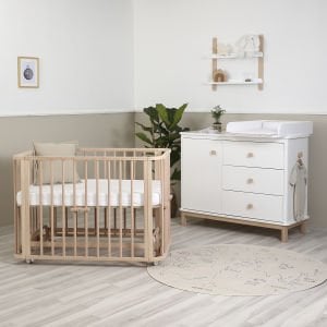 Nordix Şifonyer I Beyaz- Kayın