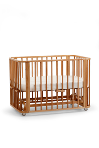 Ahşap 4 in 1 Beşik + Junior (Sadece Beşik) Vernikli