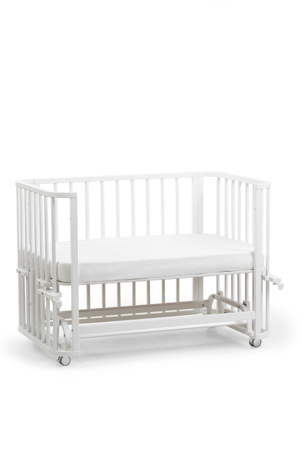 Ahşap 4 in 1 Beşik + Junior (Sadece Beşik) Beyaz