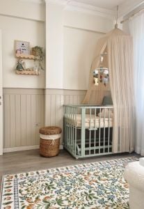 Ahşap 4 in 1 Beşik + Junior (Sadece Beşik) Yeşil