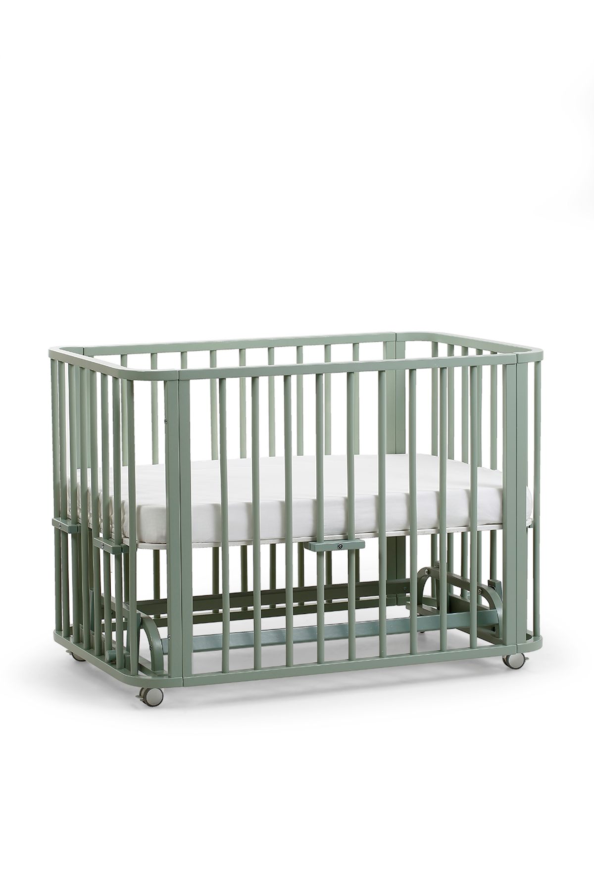 Ahşap 4 in 1 Beşik + Junior (Sadece Beşik) Yeşil